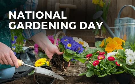 NATIONAL GARDENING DAY